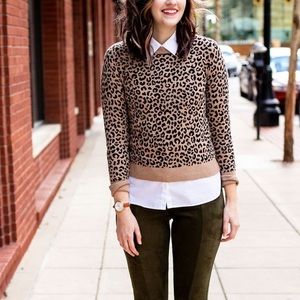 A New Day Cheetah/Leopard Sweater